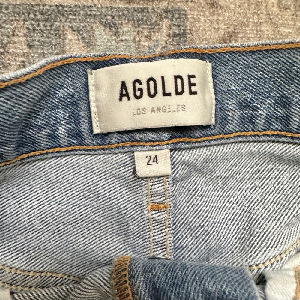 AGOLDE Riley High Rise Straight Crop - Picture 5 of 7